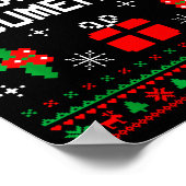 But Did You Doent It Ugly Christmas Sweater Office Poster (Hoek)