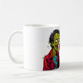 But First Brains Mug | Funny Zombie Coffee Cup Koffiemok (Links)