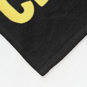 But First Champagne Funny New Year Holiday-season  Fleece Deken (Hoek)