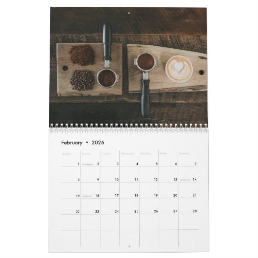 But First Coffee 2026 Calendar Kalender (Feb 2026)