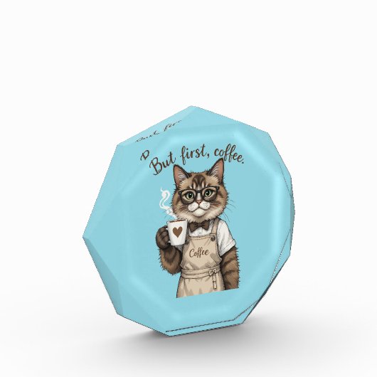 But First, Coffee Cat Fotoblokken (Links)