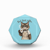 But First, Coffee Cat Fotoblokken (Voorkant)