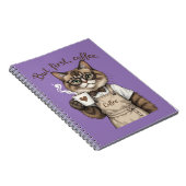 But First, Coffee Cat Notitieboek (Rechterzijde)