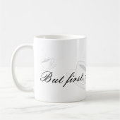 But First Coffee Ceramic Mug Koffiemok (Links)