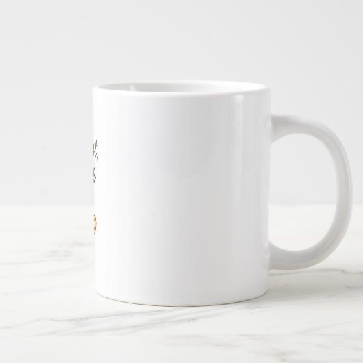 But First, Coffee – Funny Morning Coffee Mug Grote Koffiekop (Rechts)