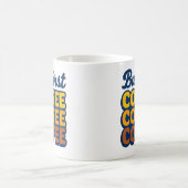 But First Coffee" Retro Stack Typography Mug | 70s Koffiemok (Center)