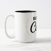 But First Coffee Two-Tone Mug 15oz Tweekleurige Koffiemok (Links)