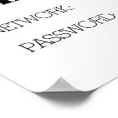 But First, Wifi Funny Home Decor Poster (Hoek)