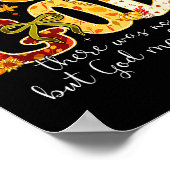 But God Made A Way Christian Fall Faith Thanksgivi Poster (Hoek)