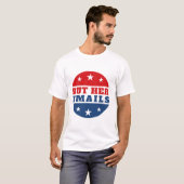 But Her Emails (Hillary Clinton) T-shirt (Voorkant volledig)