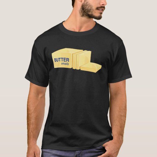 But Her Emails  Political Liberal Activist  Butter T-shirt (Voorkant)