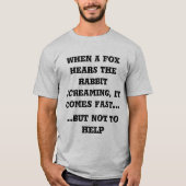 but not to help t-shirt (Voorkant)