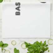 But Silhouette Theedoek (Gevouwen)