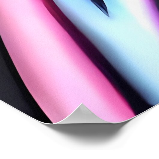 But the Mask Was Her Face Poster (Hoek)