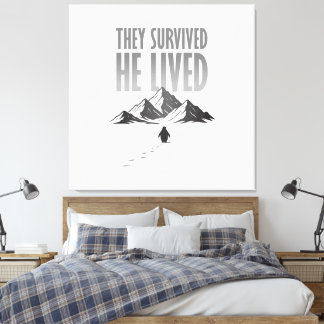 But Why Nihilist Penguin Motivation Canvas Afdruk