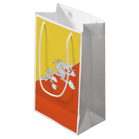 Butaan vlag klein cadeauzakje (Voorkant Gekanteld)