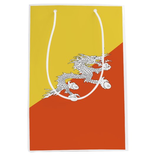 Butaan vlag medium cadeauzakje (Voorkant)