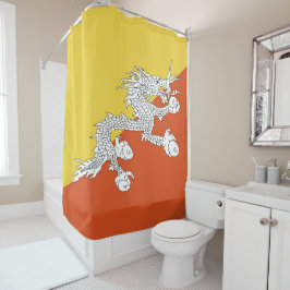 Butaanvlag Douchegordijn
