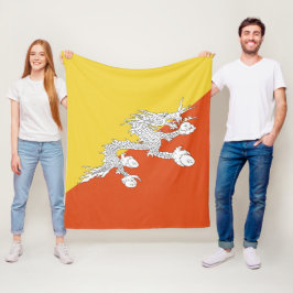 Butaanvlag Fleece Deken