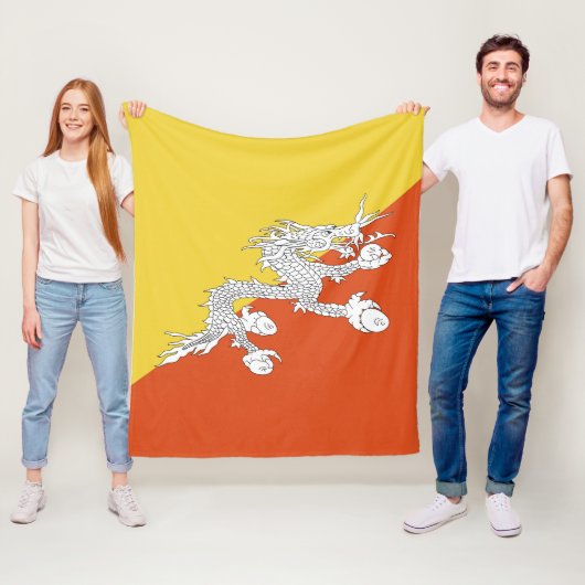 Butaanvlag Fleece Deken (In situ)