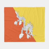 Butaanvlag Fleece Deken (Voorkant (Horizontaal))