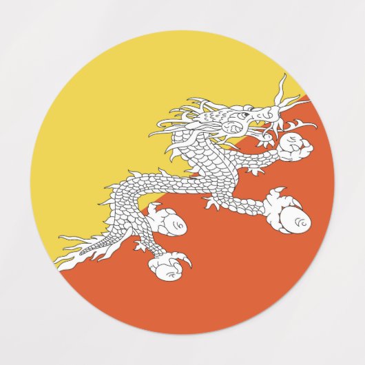 Butaanvlag Labels (Design 1)