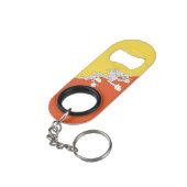 Butaanvlag Mini Flessenopener (Achterkant Gekanteld)