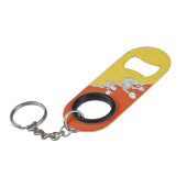 Butaanvlag Mini Flessenopener (Voorkant Gekanteld)