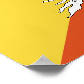 Butaanvlag Poster (Hoek)