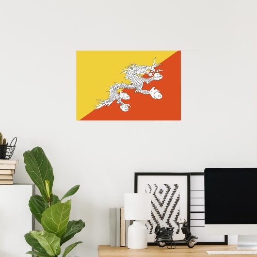 Butaanvlag Poster (Thuiskantoor)