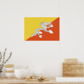Butaanvlag Poster (Keuken)