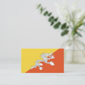 Butaanvlag Visitekaartje (Staand voorkant)