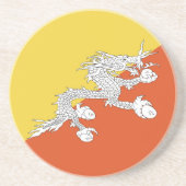 Butaanvlag Zandsteen Onderzetter (Voorkant)