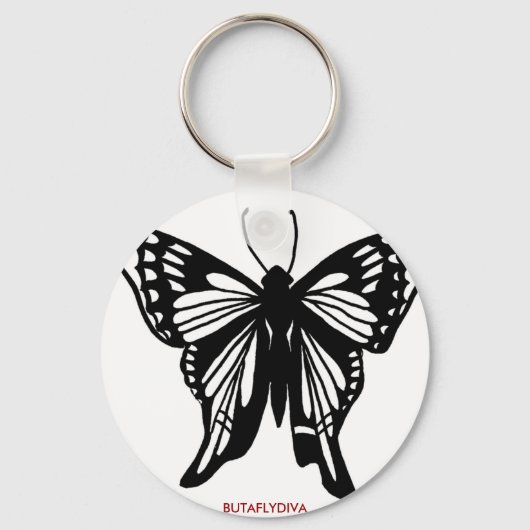 BUTAFLYDIVA-Sleutelhanger Sleutelhanger (Voorkant)