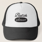 Butch alsjeblieft trucker pet (Voorkant)