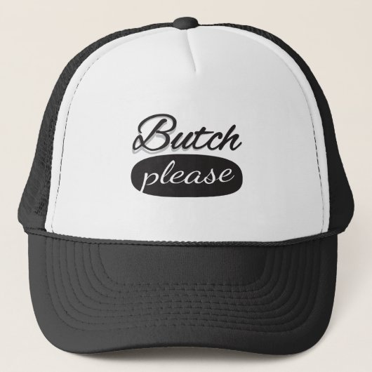 Butch alsjeblieft trucker pet (Voorkant)