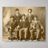 Butch Cassidy Gang Poster (Voorkant)