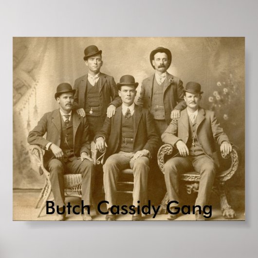 Butch Cassidy Gang Poster (Voorkant)