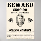 Butch Cassidy Poster (Voorkant)