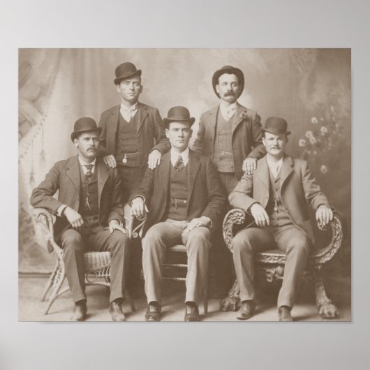 Butch Cassidy - Sundance Kid - Wild Bunch Photo Poster (Voorkant)