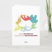 Butch Duck: Lesbische verjaardag Kaart (Achterkant)