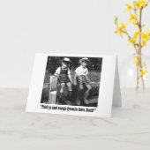 Butch en Sundance Kaart (Gele Bloem)