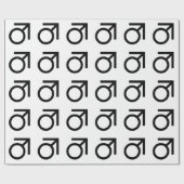 Butch-gendersymbool Cadeaupapier (Vlak)
