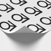 Butch-gendersymbool Cadeaupapier (Hoek)