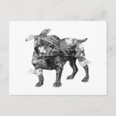  Butch in BW Briefkaart (Voorkant)