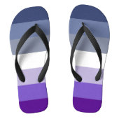 Butch Lesbian Pride Flag Teenslippers (Voetbed)