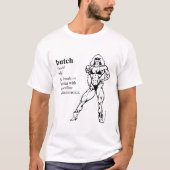 BUTCH (lesbisch) T-shirt (Voorkant)