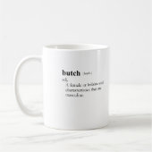 BUTCH lesbische Koffiemok (Links)
