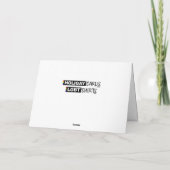 Butch Lesbische Liefde WLW Pride Feestdagen Kaart (Achterkant)