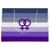 Butch Lesbische Liefde WLW Pride Groot Cadeauzakje (Voorkant)